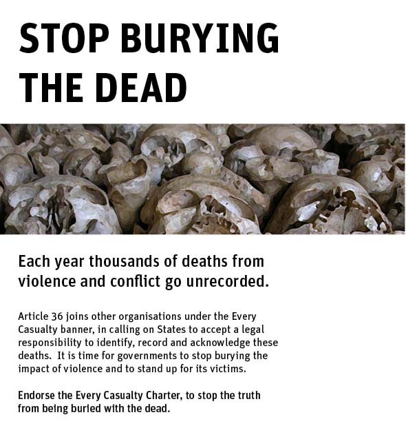Stop burying the dead