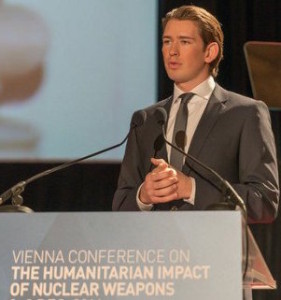 Austrian Foreign Minister Sebastian Kurz