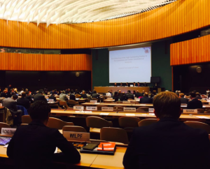 The annual Meeting of States Parties to the Convention on Conventional Weapons at the UN in Geneva (Campaign to Stop Killer Robots)