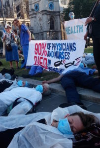 Medact die-in