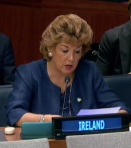 Ireland delivers joint statement on EWIPA at UN General Assembly First Committee © Humanity and Inclusion